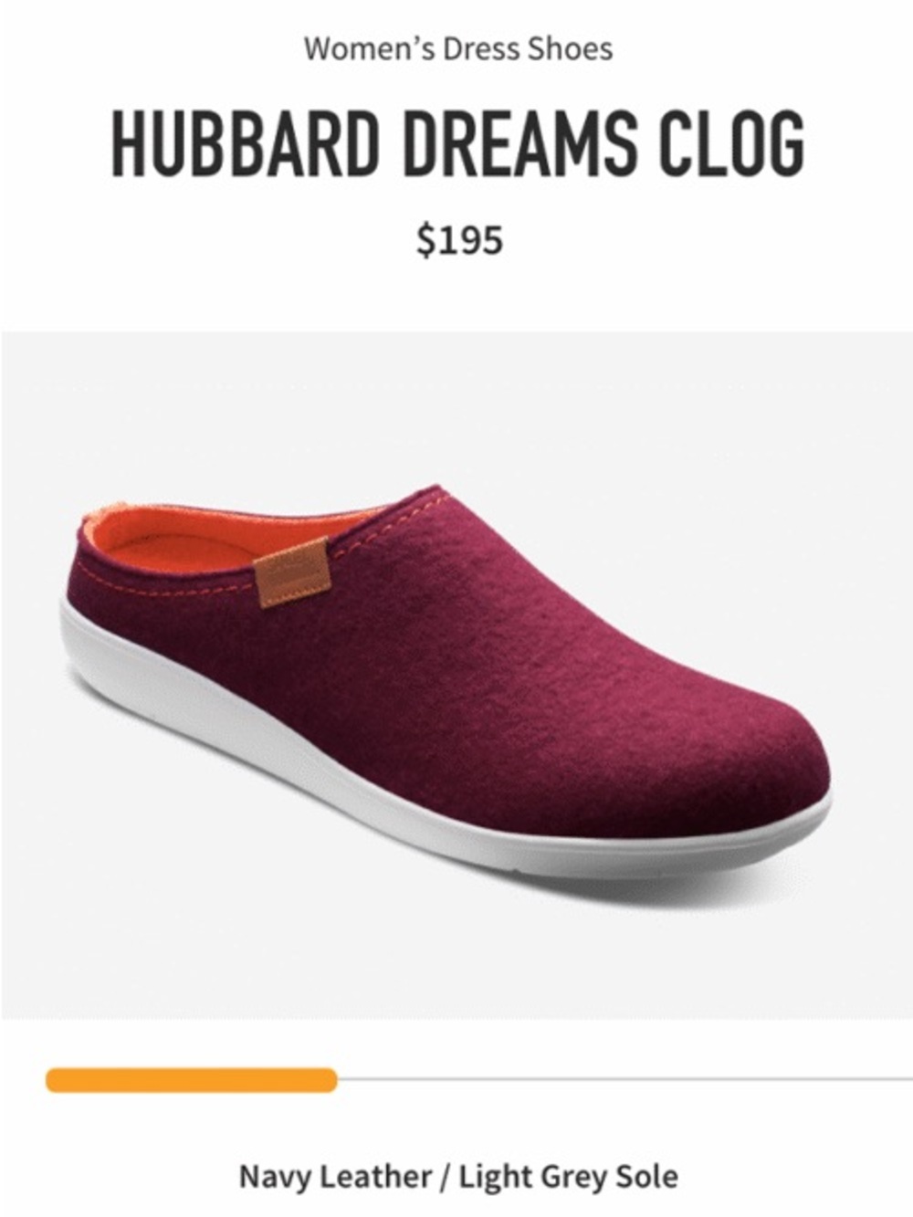 Samuel Hubbard Dreams Clogs